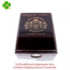 Macanudo Toro Vintage 1997 Maduro Empty Wood Cigar Box 7.5