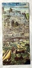 Vintage Lisbon, Portugal, The Castle Neighbourhood Travel Tourist Brochure 1970s picture