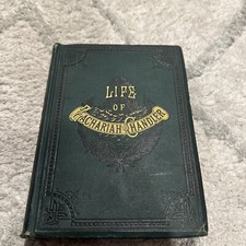 Zachariah Chandler: An Outline Sketch of His Life &Public Services, 1880 Antique picture
