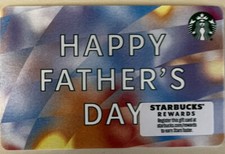 NEW -Starbucks 2022 “Happy Father’s Day” Gift Cards  $0 Value   COLLECTIBLE picture