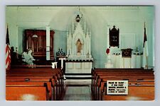 Minden NE-Nebraska, The Old Lutheran Church, Religion, Vintage Postcard picture
