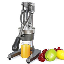 Gray Commercial Juice Maker Home Manual Press Fruit Squeezer Hand Lemon Press picture