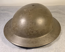 Vintage 1956 Dutch VerBlifa Steel Helmet VB56-British Mk II Brodie Style Clone picture