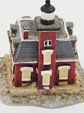 Lenox Miniature Lighthouse Figurine Thimble Size US  Stepping Stones NY   picture