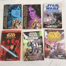 Lot 6 Star Wars Chapter Books Rebel Force Clone Wars Legacy of the Jedi FLAWS picture