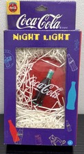 Vintage 1996 Coca-Cola Night Light Primal Lite Coke Bottle NOS Original Box picture