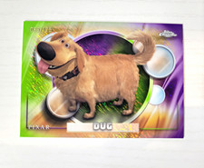 2026 Topps Chrome Disney Pixar Dug #136 Purple Light Green Shimmer /175 Up picture