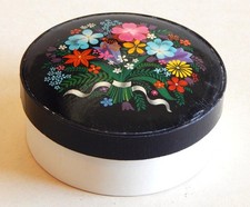 Vintage, Empty Fleurs de Rocaille Powder Box, Nice Condition picture