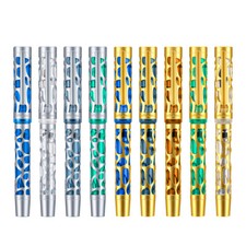 Asvine V169 Acrylic Vacuum Filling Fountain Pen Transparent Hollow Carved EF/F/M picture