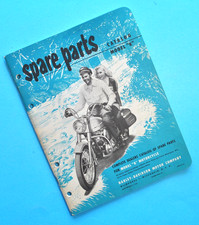 Original Rare 1952-1953 Harley Davidson Spare Parts Catalog Manual Book Model K picture