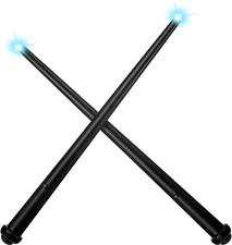2 Piece Magic Light up Wand for Kids with Sound Lights, Small, Black picture