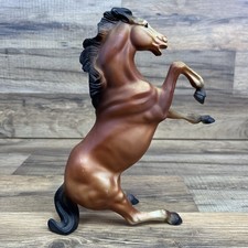 VINTAGE DIAMOND P 1960s Rearing Fighting Stallion #654 Collectible Toy Hong Kong picture