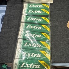 Vintage 1983 Wrigley’s Extra Sugar Free  Spearmint Chewing Gum Piece-NOS-Sealed picture