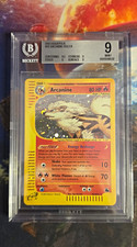 Pokemon Arcanine 2003 Aquapolis H2/H32 Holo Rare BGS 9 Mint Graded picture