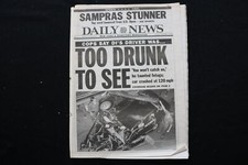 1997 SEP 2 NEW YORK DAILY NEWS NEWSPAPER - DIANA'S DRIVER TOO DRUNK - NP 8912 picture