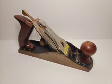 Vintage Stanley Bailey No 4 Wood Plane Made In USA Wood Handle Knob Smooth 1930s picture