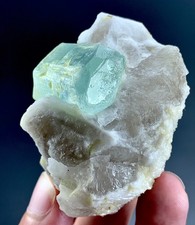 569 Carat Matrix Aquamarine Crystal specimen from Skardu, Pakistan picture