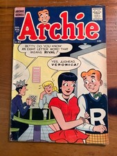 ARCHIE #84 Comic Book 1957 Silver Age Betty Veronica Jughead Headlight Cover picture