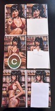 18+ adult comic books Hole In One Candi 2 Whole Nice/Naughty Set Signed With Coa picture