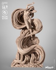 Medusa Inhumans Sculpture Resin Statue Model KiUnpainted/Unassembled picture