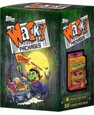 2025 Topps Wacky Packages Halloween Edition Series Factory Sealed 80 Cards picture