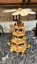VTG RARE 4-Tier Weihnachts Pyramide 20