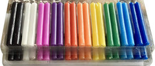 Taper Spell Candles 40 Pcs, Assorted Colors, Use for Casting Chimes, Spells picture