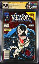 Venom Lethal Protector #1 CGC 9.0  SIGNED & SKETCH Sam De La Rosa Custom Label. picture
