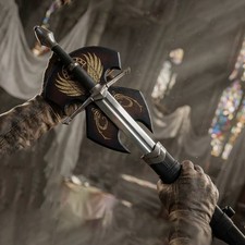Custom Handmade Strider Ranger sword, Rings of the Power Cosplay w/ WallMount picture