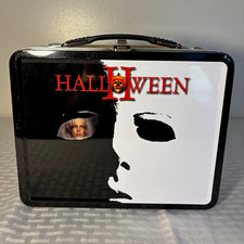 The Factory Entertainment Halloween II Metal Lunchbox Tin Tote Case picture