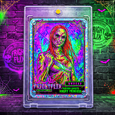 Fright Flix - Thir13en Ghosts *UNDEAD* Holo Trading Card Fan Made *MINT* Signed picture