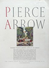 1928 Ad (10  X 14 inches) Pierce Arrow Motor Car Co Buffalo NY 12 Models picture