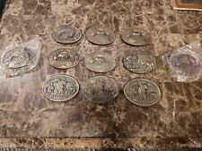 HESSTON NFR National Finals Rodeo Belt Buckles Lot Of 11  **** 1978 - 1982 **** picture