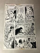 LAST OF THE MOHICANS original art MARVEL CLASSICS #13 1976 RED BROTHER DUNCAN picture