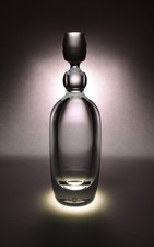 Vintage Glass Decanter Designed by Gerda Stromberg for Strombergshyttan, Sweden picture