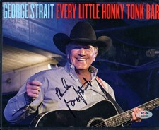 George Strait Country Legend Signed 8x10 Photo PSA DNA Authentic Auto COA *85 picture