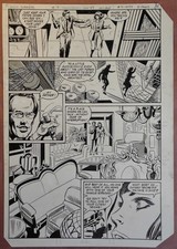 OKSNER HUNT Daring New Adv. Of Supergirl #9 Lois Lane Page 7 Original Comic Art picture