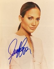 JENNIFER LOPEZ J. LO SINGER ACTRESS Signed AUTOGRAPHED 8”x10” COLOR PHOTO COA picture