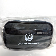 SEALED Japan Airlines JAL Business Class Amenity Kit Pouch Zero Halliburton Gray picture