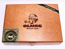 Olmec DB Corona Empty Wood Cigar Box 8