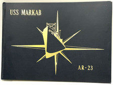 USS Markab R23 Westpac Cruise Book 1964-1965 US Navy Japan Hawaii Hong Kong  picture