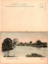 Stengel & Co London Postcard The Lake Wandsworth Common London Vintage Unposted picture