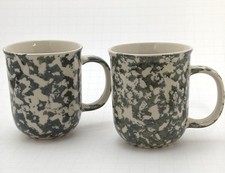 Folk Craft North Country Tienshan Ceramic Mugs - Set of 2 picture