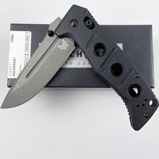 Benchmade Classic Mini Adamas 273GY-1 Black Steel New Folding Knife picture