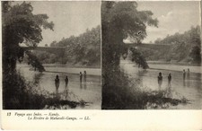 PC CEYLON SRI LANKA KANDY. THE RIVER OF MAHAVELI-GANGA. (a82691) picture