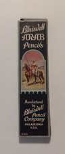 Antique Blaisdell Arab Pencils Box 1923 picture