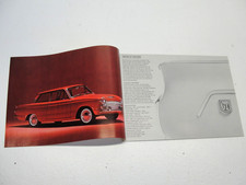 VINTAGE 1965 ENGLISH FORD CORTINA ANGLIA SALES BROCHURE picture