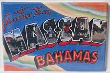Greetings From Nassau Bahamas MAGNET 2