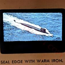c1960s-70s Submarine Photo Slide US Military Navy 35mm Vtg USS Unknown War D4 picture