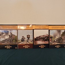 4 Books Chesapeake & Ohio Railway, Mikado, Peninsula, Alleghany, Steam picture